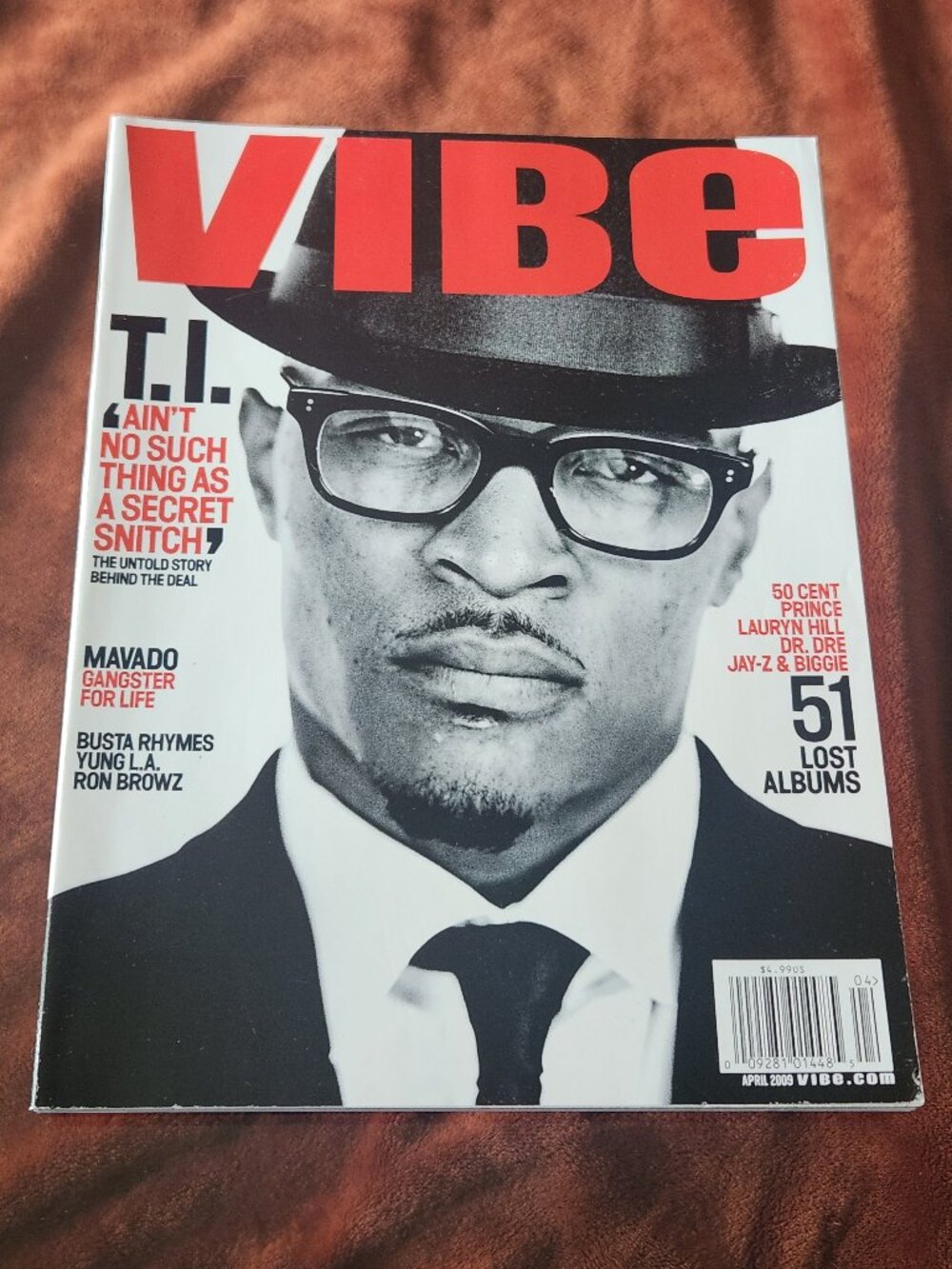 VIBE Magazine - April 2009 - T.I.
